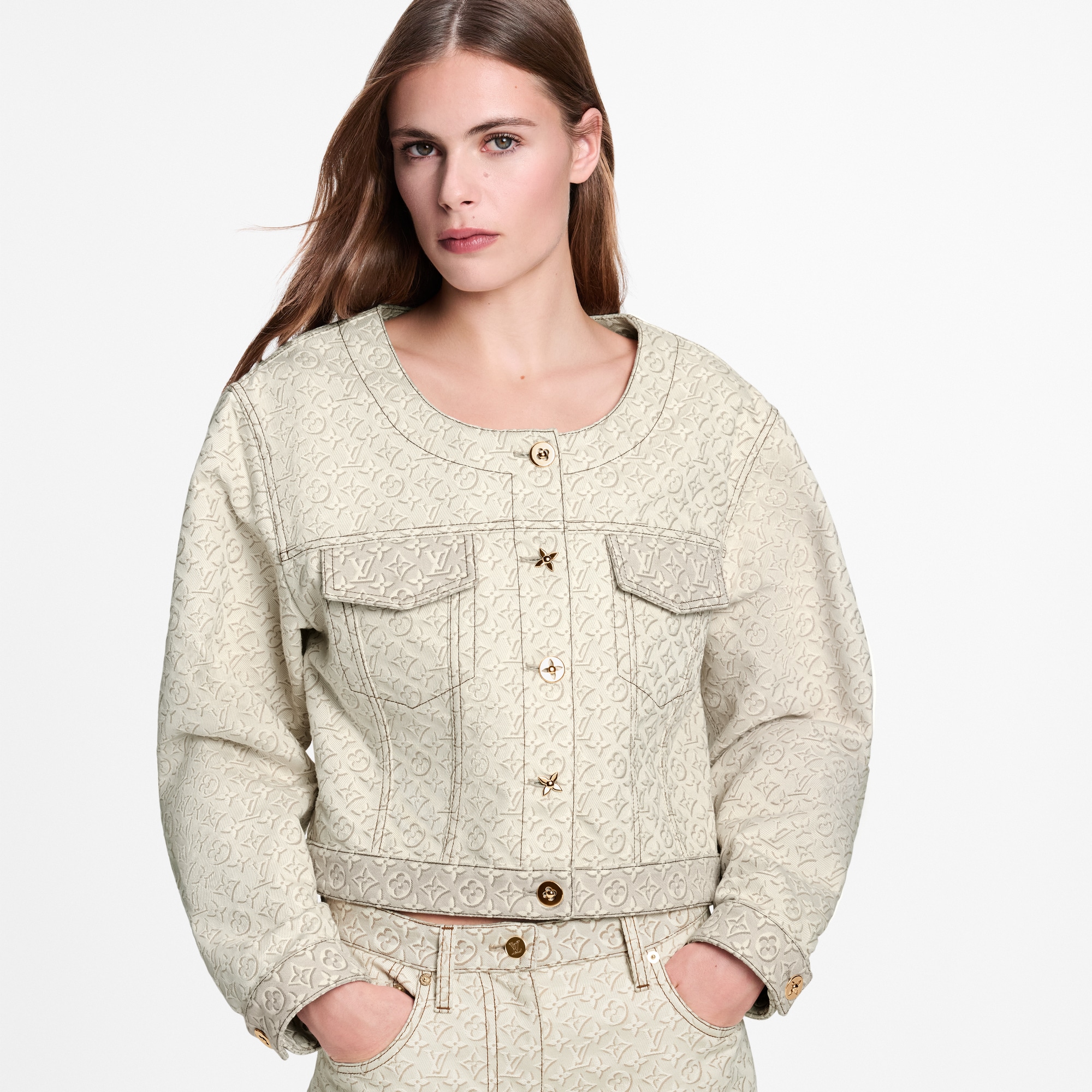 3D Monogram Denim Jacket - Ready-to-Wear | LOUIS VUITTON